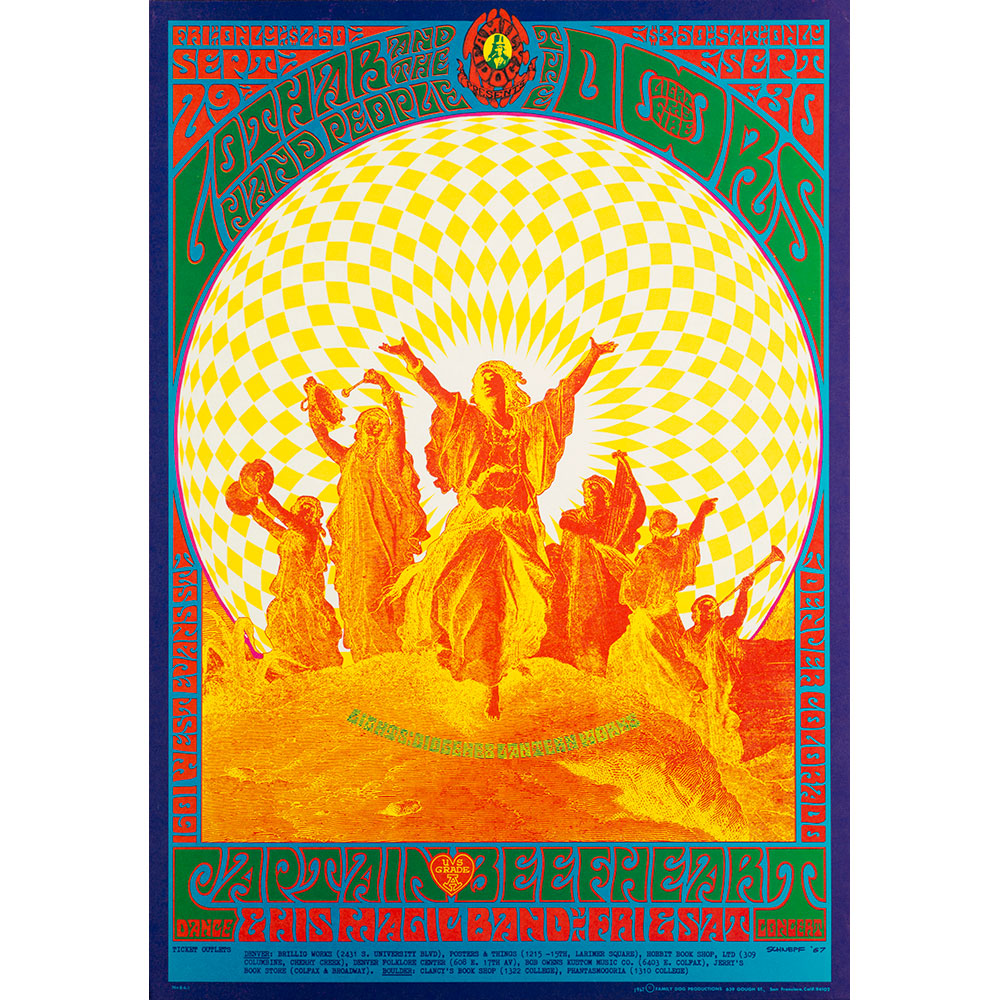 Dreams Unreal: The Genesis of the Psychedelic Rock Poster