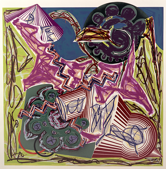 Frank Stella: Illustrations after El Lissitzky’s Had Gadya from the Collection of BNY Mellon