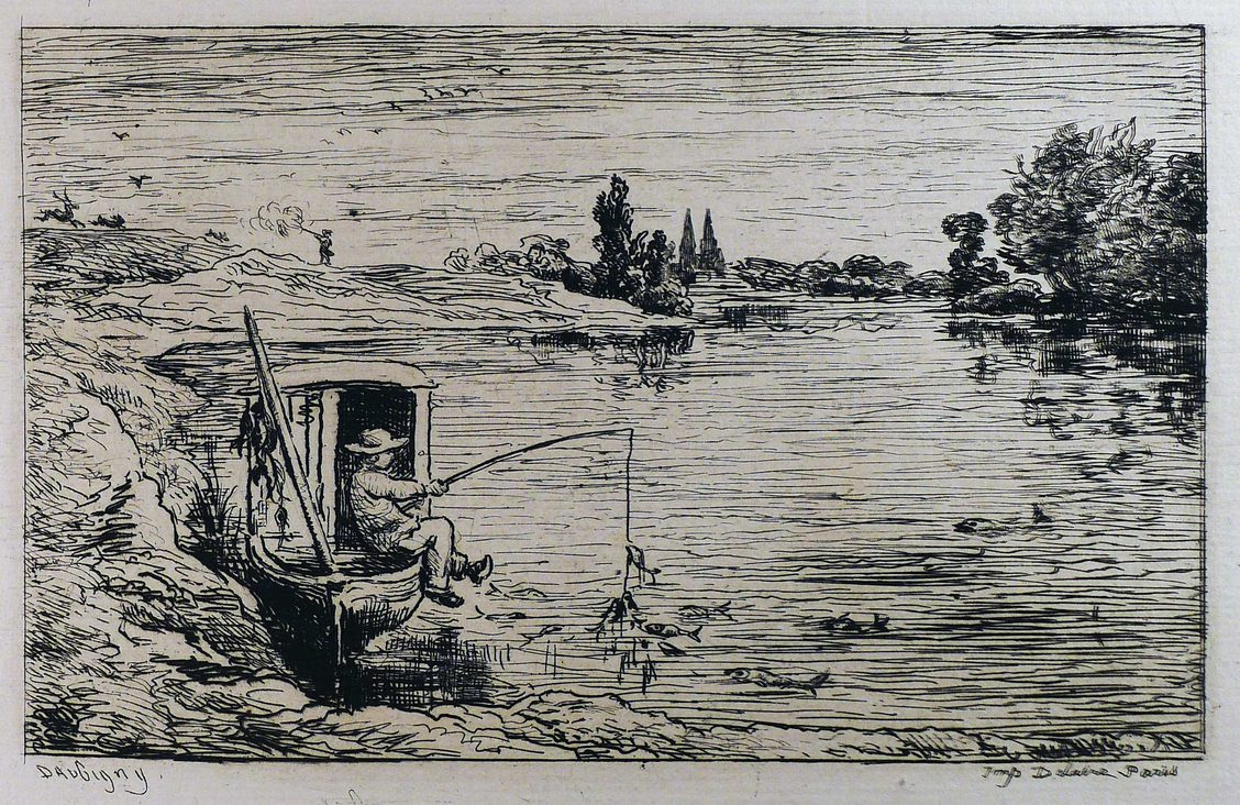 The Boat Trip: Etchings by Charles François Daubigny